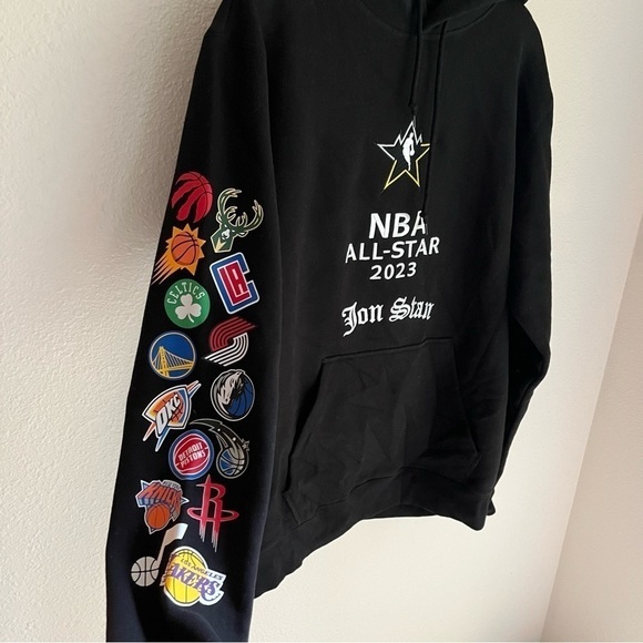 NWT NBA All Star Jon Stan Hoodie - Picture 2 of 6